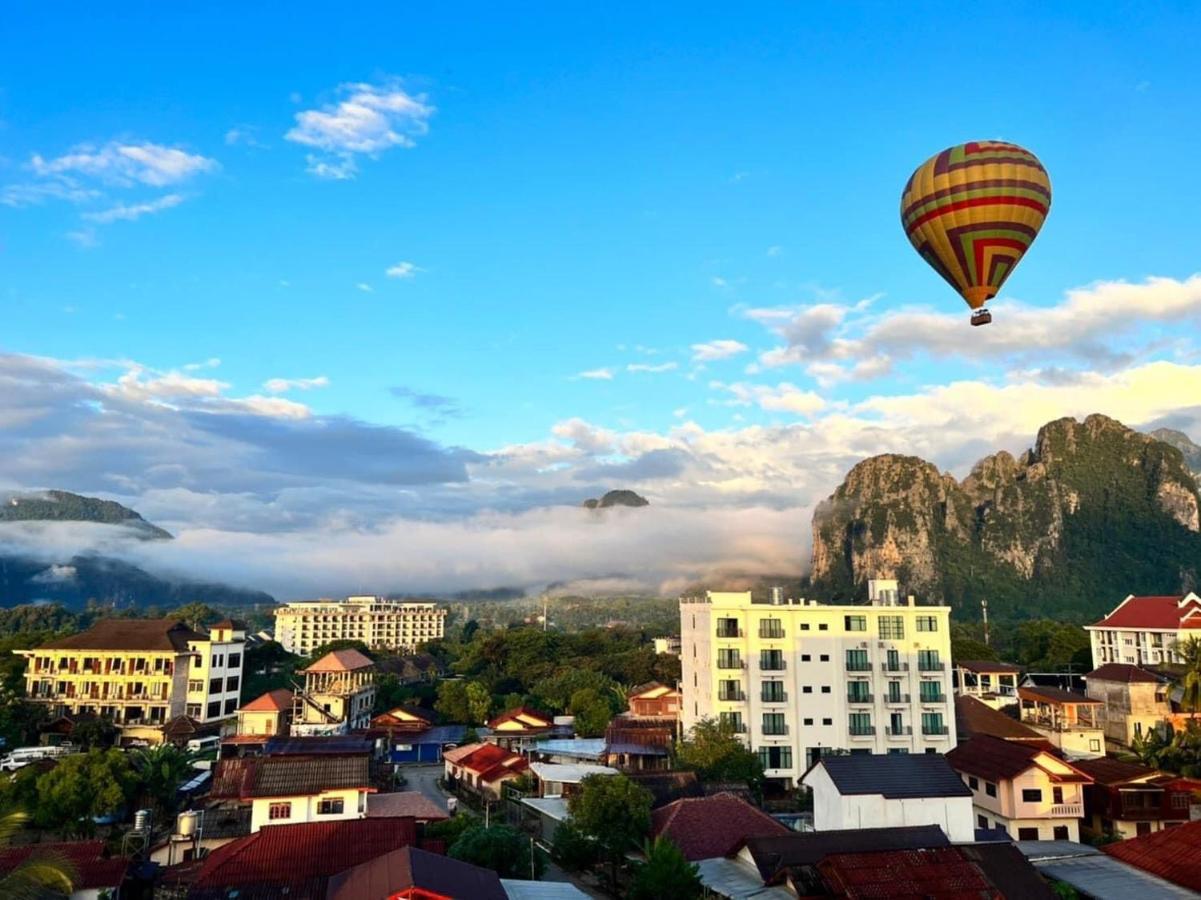 Vang Vieng Topview Hotel Exteriér fotografie