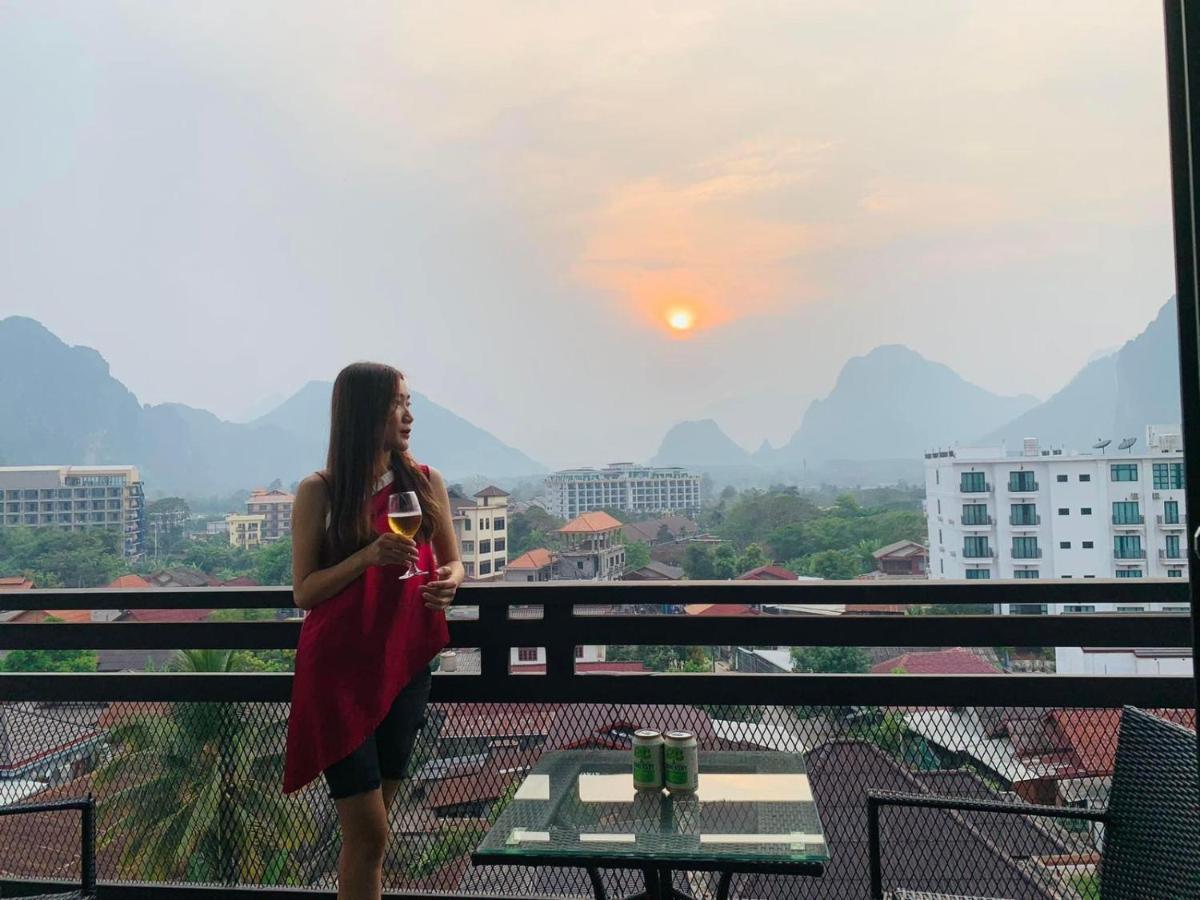 Vang Vieng Topview Hotel Exteriér fotografie