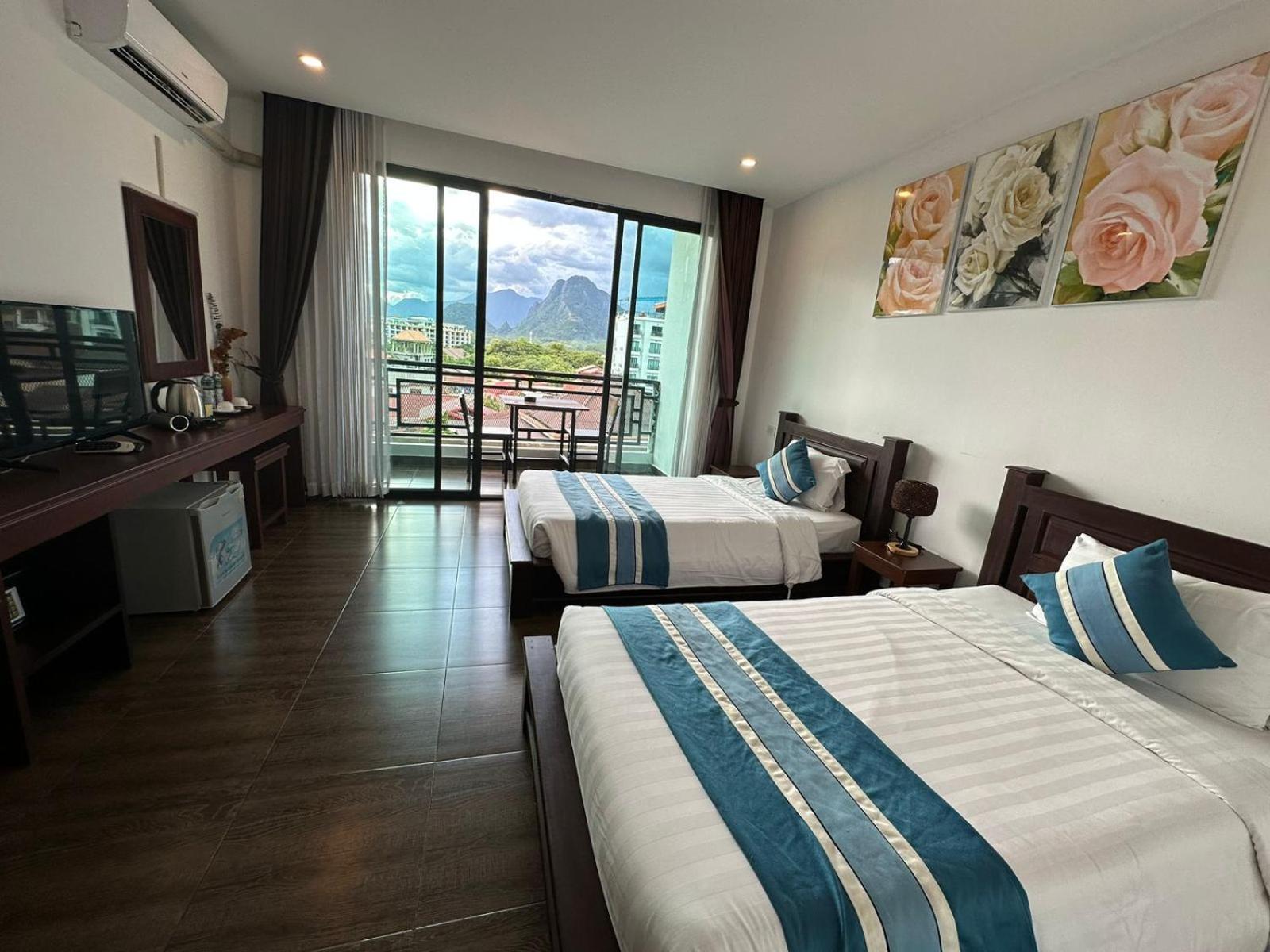 Vang Vieng Topview Hotel Exteriér fotografie