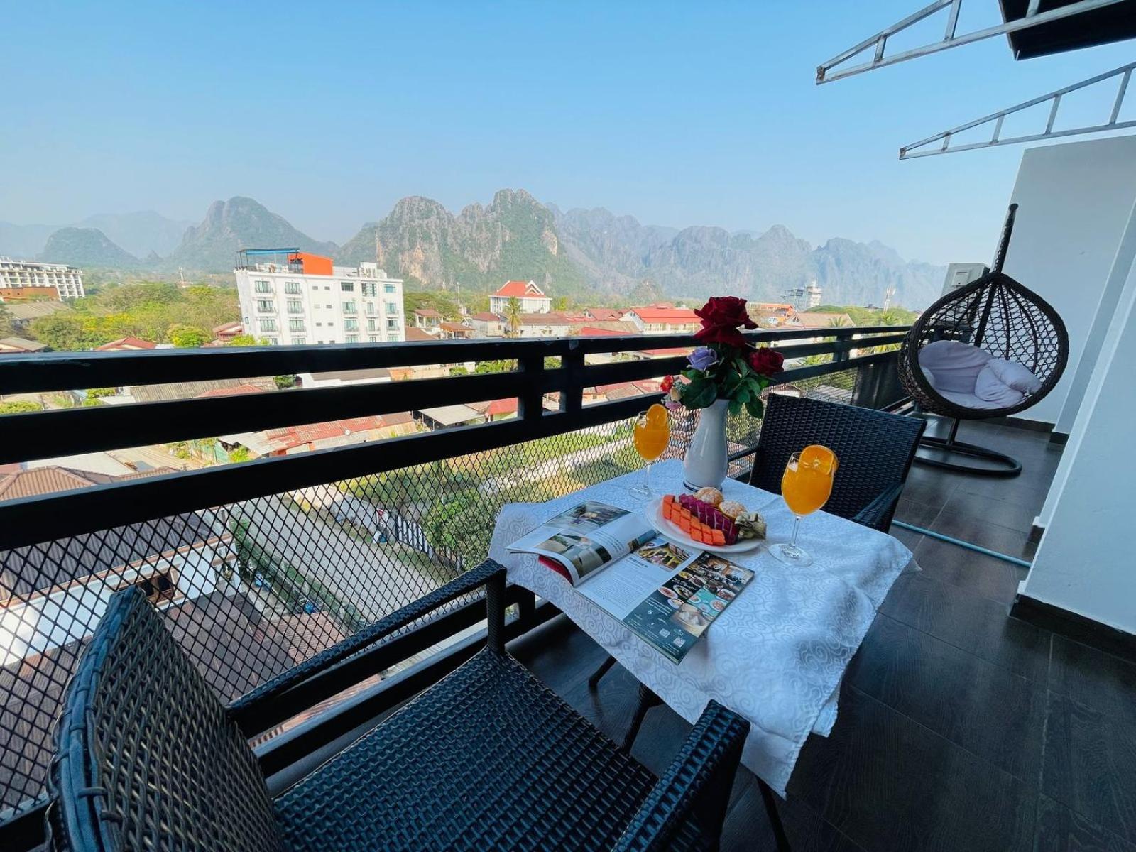 Vang Vieng Topview Hotel Exteriér fotografie