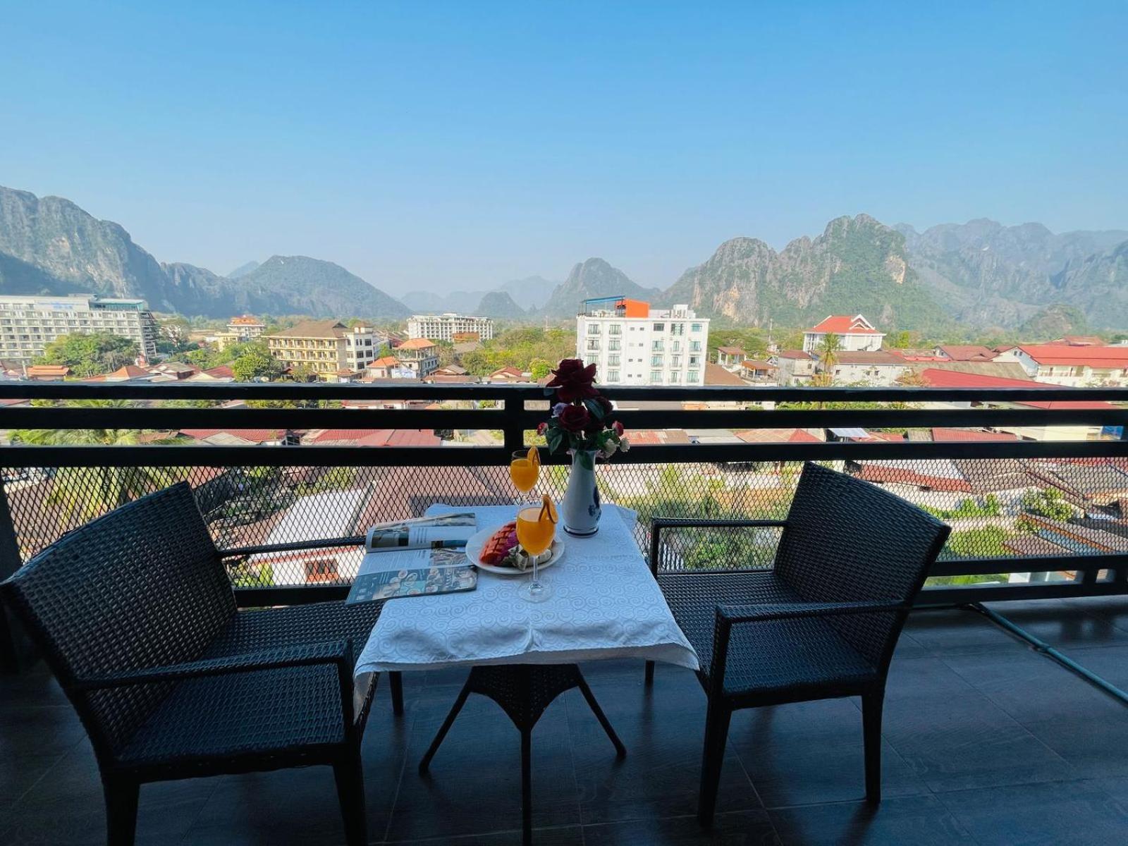 Vang Vieng Topview Hotel Exteriér fotografie