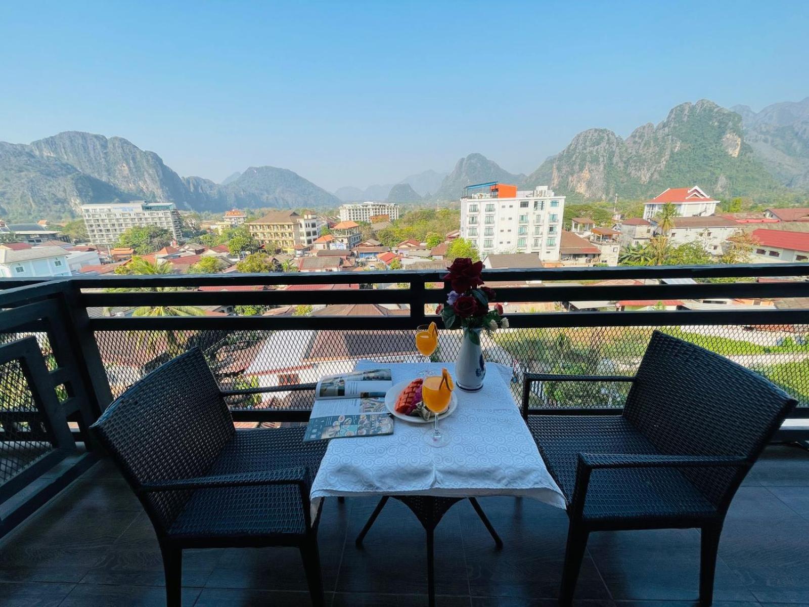 Vang Vieng Topview Hotel Exteriér fotografie