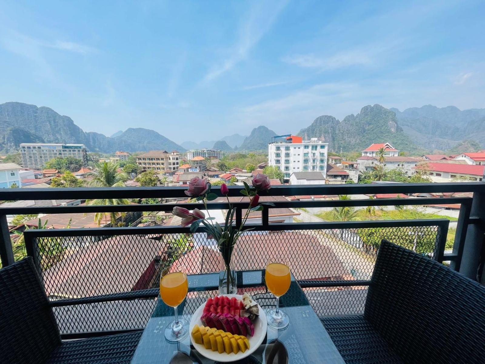 Vang Vieng Topview Hotel Exteriér fotografie